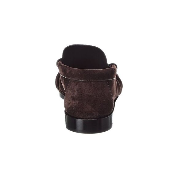 Saint Laurent Suede Loafer, Brown